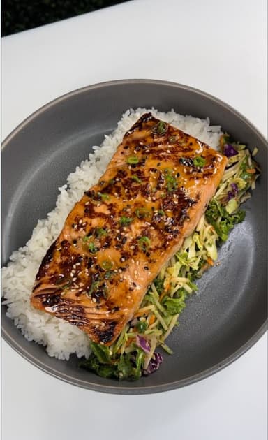 Teriyaki Glazed Salmon