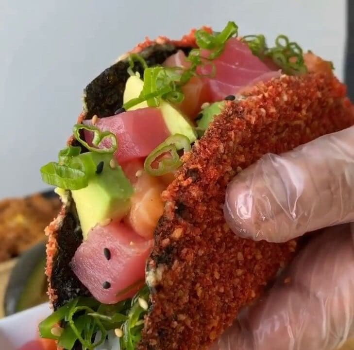 Salmon Taco