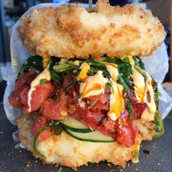 Spicy Tuna Burger