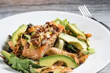 Grilled Salmon Salad